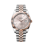 Rolex Stainless Steel and Pink Gold Datejust 41 Date Watch - 41 MM - Jubilee Bracelet - Fluted Bezel - Sundust Index Dial - 126331 suij