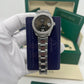 Rolex Datejust Stainless Steel - 31 MM - Oyster Bracelet - Diamond Bezel - Grey Diamond Dial - 178384 o GRD