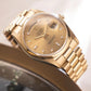 Rolex Day-Date - 36 MM - Yellow Gold - Smooth Bezel - Champagne Diamond Dial - 18208 ChDS