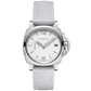Panerai Luminor Due Stainless Steel 38 MM - White Leather Strap - White Dial - PAM01426