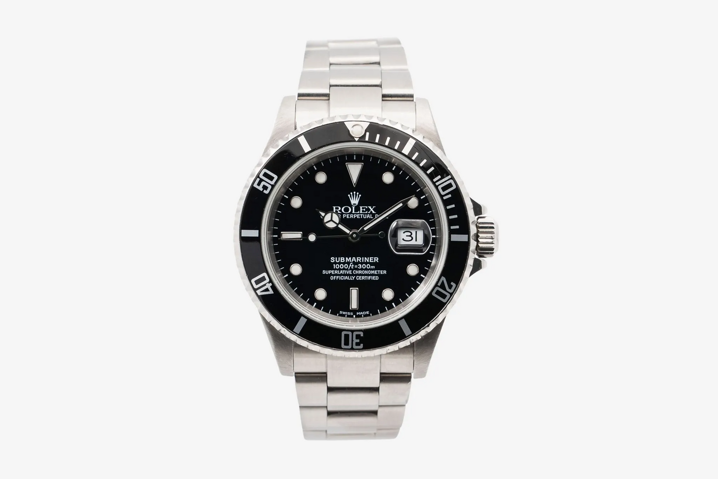 Rolex Submariner Date - Steel - 40 MM - 16610ln  nyc watcher nyc watches 