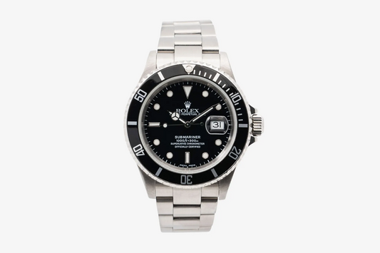 Rolex Submariner Date - Steel - 40 MM - 16610ln  nyc watcher nyc watches 