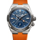 Vacheron Constantin Overseas Dual Time Cardinal Points - East - 41 MM - Titanium - Blue Dial - 7930V/210T-H074