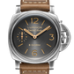 Panerai Luminor 8 Giorni Brunito Steel 44 MM - Brown Calfskin Leather Strap - Anthracite Dial - PAM01733