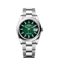 Rolex Stainless Steel Datejust - 36 MM - Oyster Bracelet - Domed Bezel - Green Ombré Dial - 126200-0025
