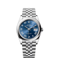 Rolex Stainless Steel Datejust - 36 MM - Jubilee Bracelet - Domed Bezel - Blue Roman Dial - 126200-0029
