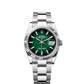 Rolex Stainless Steel And White Gold Datejust - 36 MM - Oyster Bracelet - Fluted Bezel - Green Ombré Dial - 126234-0060