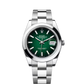 Rolex Stainless Steel Datejust 41 Date Watch - 41 MM - Oyster Bracelet - Smooth Bezel - Green Ombré Dial - 126300-0025