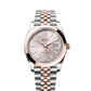 Rolex Stainless Steel and Pink Gold Datejust 41 Date Watch - 41 MM - Jubilee Bracelet - Domed Bezel - Sundust Index Dial - 126301-0010