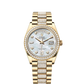 Rolex Presidential Yellow Gold Day-Date 36MM - Diamond-Set President Bracelet Watch - Mother-of-Pearl Diamond Dial - 128348RBR-0019