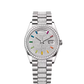 Rolex Presidential White Gold Day-Date 36MM - Diamond-Set President Bracelet Watch - Diamond Paved Rainbow Sapphire Dial - 128349RBR-0012