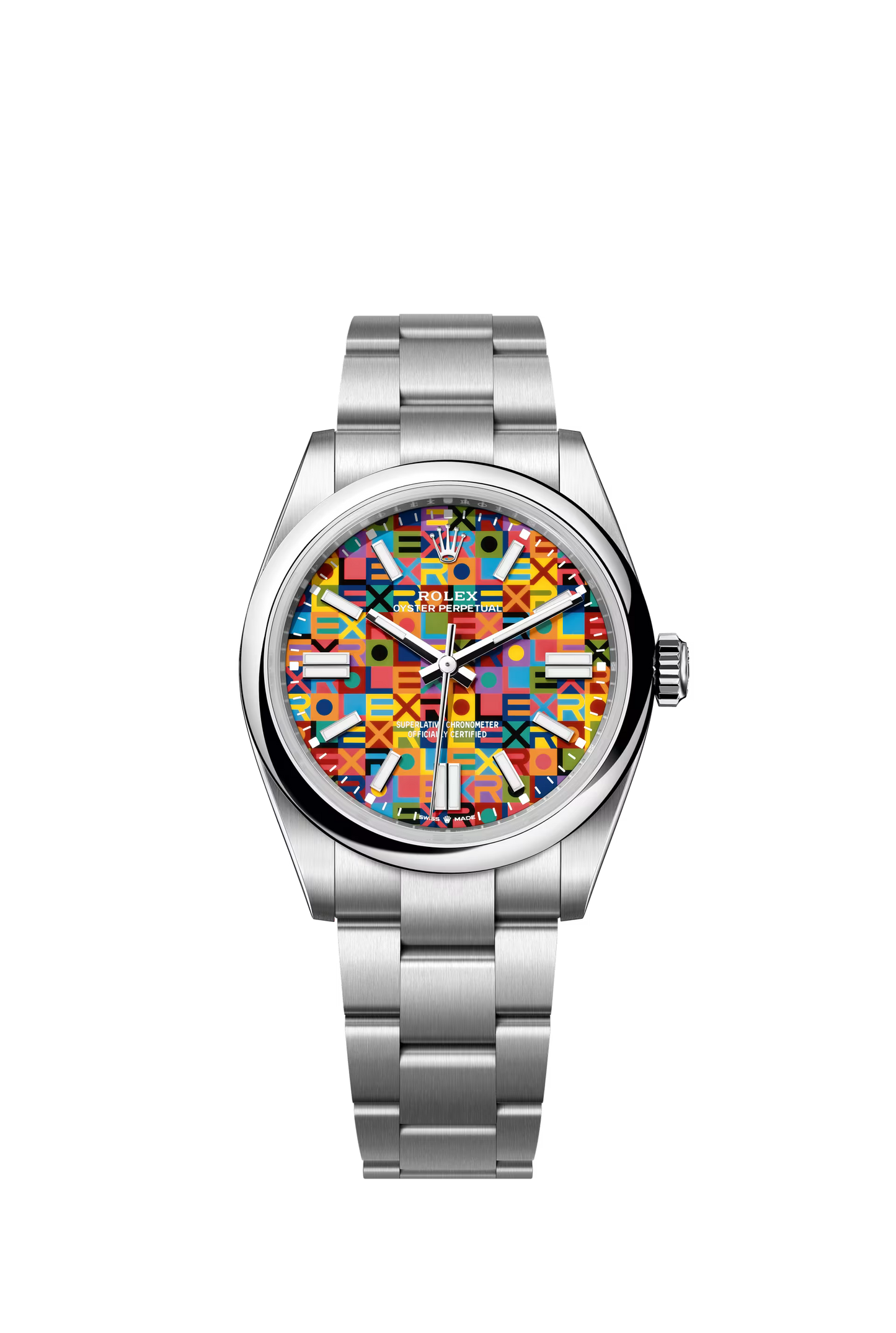Rolex Oyster Perpetual - Oystersteel - 41 MM - Oyster Bracelet - Jubilee Motif Dial - 134300-0010