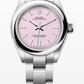 Rolex Oyster Perpetual - Stainless Steel - 28 MM - Oyster Bracelet - Candy Pink Dial - 276200-0009