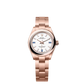 Rolex Everose Gold Oyster Perpetual Watch - 28 MM - Oyster Bracelet - White Dial - 276205-0002