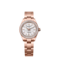 Rolex Everose Gold Oyster Perpetual Watch - 28 MM - Oyster Bracelet - MoP Dial - Diamond Bezel - 276245RBR-0001