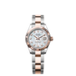Rolex Lady-Datejust - 28 MM - Oystersteel and Rose Gold - Oyster Bracelet - Fluted Bezel - Mother of Pearl Diamond Dial - 279171-0014