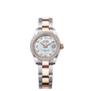 Rolex Lady-Datejust - 28 MM - Oystersteel and Rose Gold - Oyster Bracelet - Diamond Bezel - Mother of Pearl Diamond Dial - 279381RBR-0014