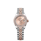 Rolex Lady-Datejust - 28 MM - Oystersteel and Rose Gold - Jubilee Bracelet - Diamond Bezel - Rose Roman Dial - 279381RBR-0025