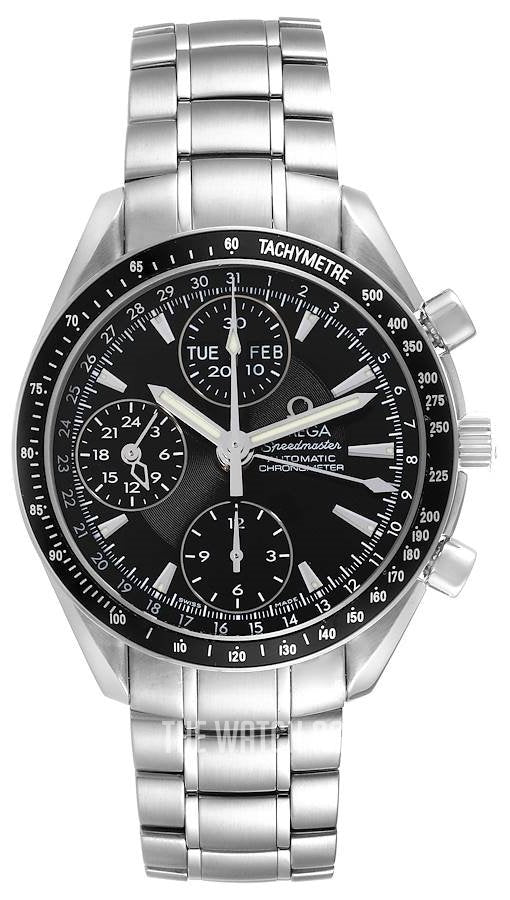 Omega - Speedmaster Daydate - 40 MM - Stainless Steel - Black Dial - 3220.50.00