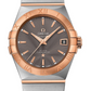 Omega Constellation Stainless Steel and Rose Gold 38 MM - Stainless Steel and Rose Gold Bracelet - Grey Dial - 123.20.38.21.06.002