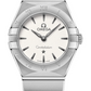 Omega Constellation Stainless Steel 25 MM - Stainless Steel Bracelet - White Silvery Dial - 131.10.25.60.02.001