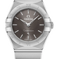 Omega Constellation Stainless Steel 25 MM - Stainless Steel Bracelet - Grey Dial - 131.10.25.60.06.001