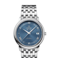 Omega De Ville Stainless Steel 36.8 MM - Stainless Steel Bracelet - Blue Dial - 424.10.37.20.03.002 nyc watcher nyc watches