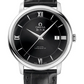 Omega De Ville Stainless Steel 39.5 MM - Black Leather Strap - Black Dial - 424.13.40.20.01.001 nyc watcher nyc watches