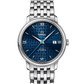 Omega De Ville Stainless Steel 39.5 MM - Stainless Steel Bracelet - Blue Dial - 424.10.40.20.03.003 nyc watcher nyc watches