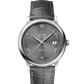 Omega De Ville Stainless Steel 39.5 MM - Grey Leather Strap - Grey Dial - 424.13.40.20.06.001 nyc watcher nyc watches