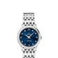 Omega De Ville Stainless Steel 27.4 MM - Stainless Steel Bracelet - Blue Diamond Dial - 424.10.27.60.53.001 nyc watcher nyc watches