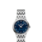 Omega De Ville Stainless Steel 27.4 MM - Stainless Steel Bracelet - Blue Diamond Dial - 424.10.27.60.53.003 nyc watcher nyc watches