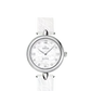 Omega De Ville Stainless Steel 27.4 MM - White Leather Strap - White Diamond Dial - 424.13.27.60.55.001 Omega De Ville Stainless Steel 27.4 MM - White Leather Strap - White Diamond Dial - 424.13.27.60.55.001