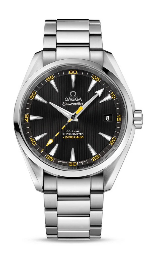 Omega Seamaster Stainless Steel 41.5 MM - Stainless Steel Bracelet - Black Dial - 231.10.42.21.01.002