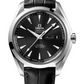 Omega Seamaster Stainless Steel 43 MM - Black Leather Strap - Black Dial - 231.13.43.22.01.002