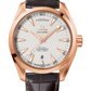 Omega Seamaster Rose Gold 41.5 MM - Brown Leather Strap - Silvery Dial - 231.53.42.22.02.001