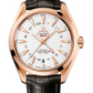 Omega Seamaster Rose Gold 43 MM - Brown Leather Strap - Silvery Dial - 231.53.43.22.02.001