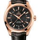 Omega Seamaster Rose Gold 43 MM - Brown Leather Strap - Gray Dial - 231.53.43.22.06.002