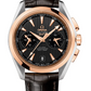 Omega Seamaster Rose Gold and Stainless Steel 43 MM - Brown Leather Strap - Grey Dial - 231.23.43.52.06.001