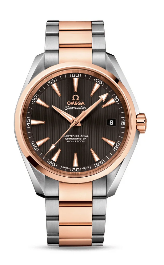 Omega Seamaster Stainless Steel and Rose Gold 41.5 MM - Stainless Steel and Rose Gold Bracelet - Gray Dial - 231.20.42.21.06.003