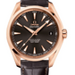 Omega Seamaster Rose Gold 41.5 MM - Brown Leather Strap - Gray Dial - 231.53.42.21.06.002