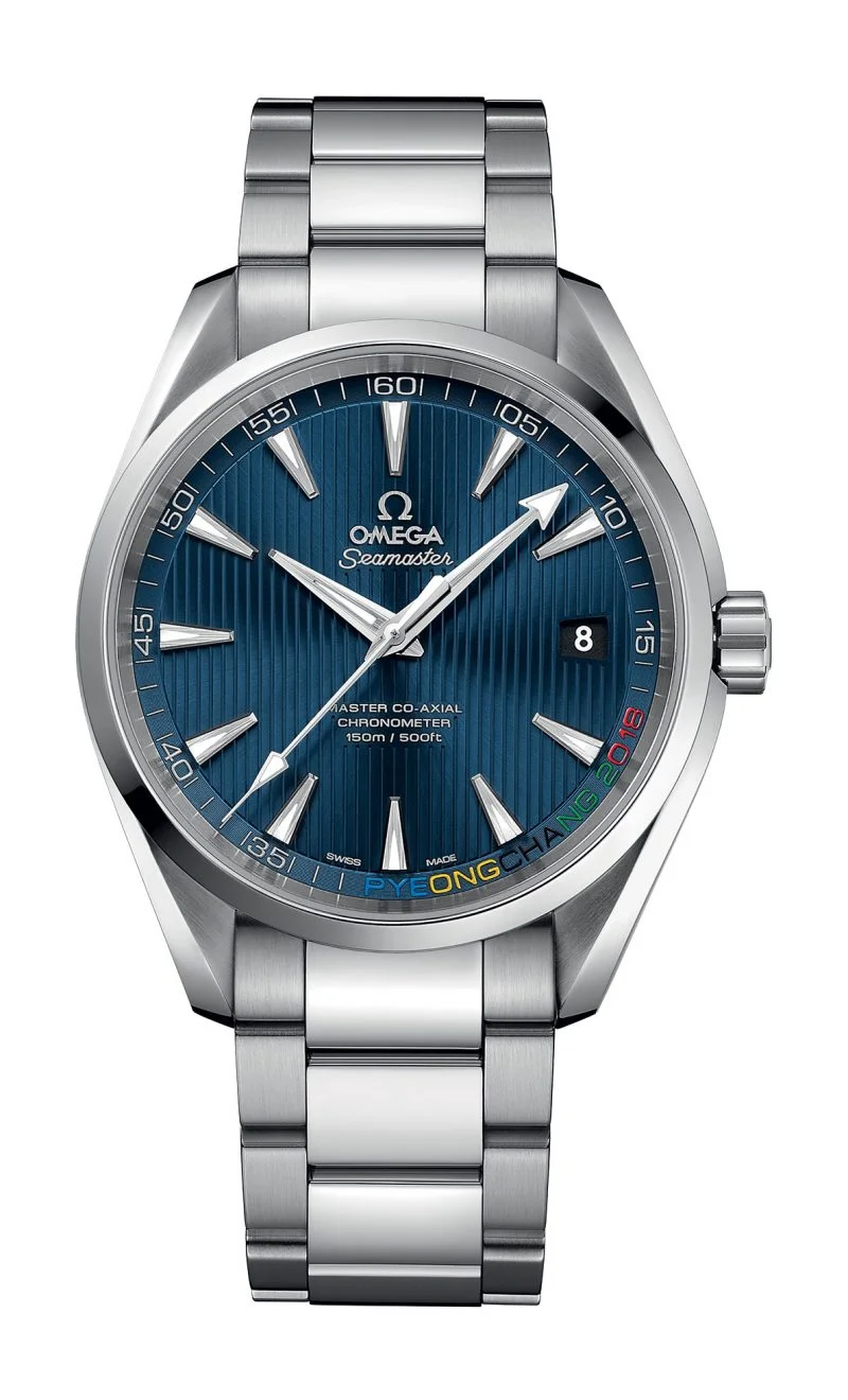 Omega Seamaster Stainless Steel 41.5 MM - Stainless Steel Bracelet - Blue Dial - 522.10.42.21.03.001