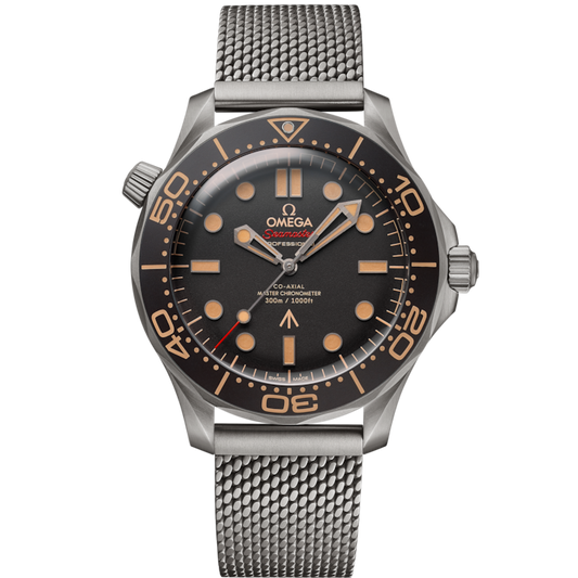 Omega Seamaster Diver - 42 MM - Titanium - Brown Dial - 210.90.42.20.01.001