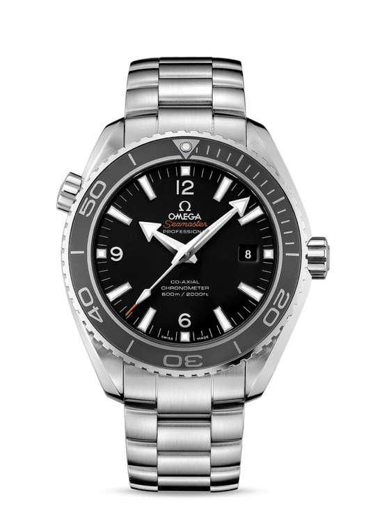 Omega Seamaster Planet Ocean Stainless Steel 45.5 MM - Stainless Steel Bracelet - Black Dial - 232.30.46.21.01.001