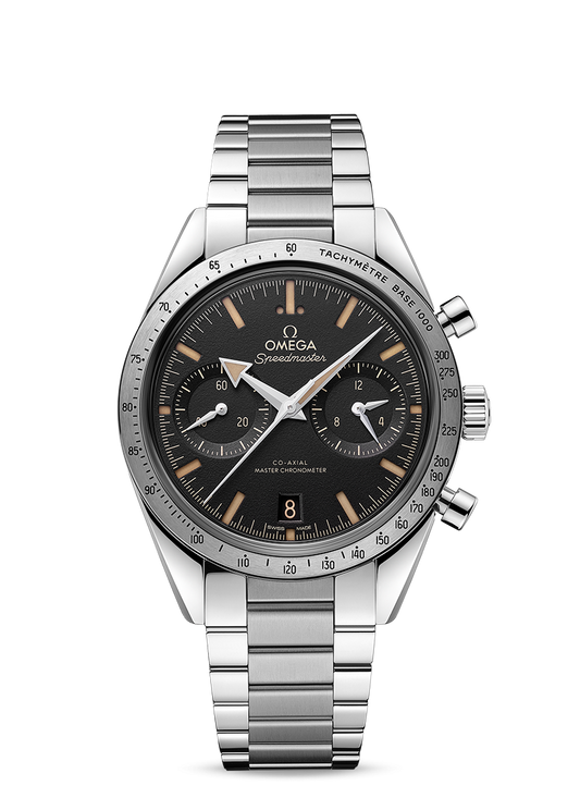 Omega Speedmaster '57 Co Axial Master Stainless Steel 42 MM - Stainless Steel Bracelet - Black Dial - 332.10.41.51.01.001