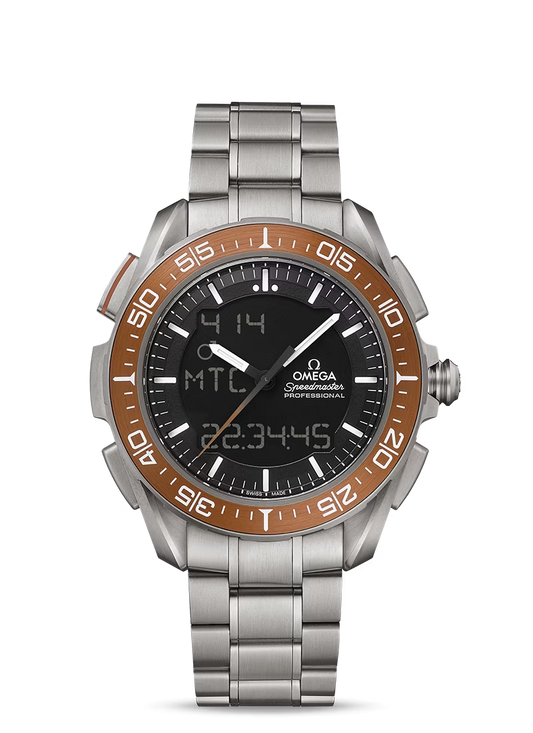 Omega Speedmaster Titanium 45 MM - Titanium Bracelet - Black Dial - 318.90.45.79.01.003 nyc watcher nyc watches