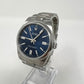 Rolex Stainless Steel Oyster Perpetual Watch - 41 MM - Oyster bracelet - Domed Bezel - Blue Index Dial - 124300-0003