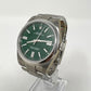 Rolex Stainless Steel Oyster Perpetual no date Watch - 41 MM - Oyster Bracelet - Green Dial - 124300 greio