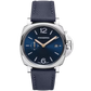 Panerai Luminor Due Stainless Steel 42 MM - Grey Nylon Strap - Blue Sun-Brushed Dial - PAM01429