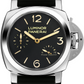 Panerai Luminor 1950 Stainless Steel 47 MM - Black Leather Strap - Black Dial - PAM00423